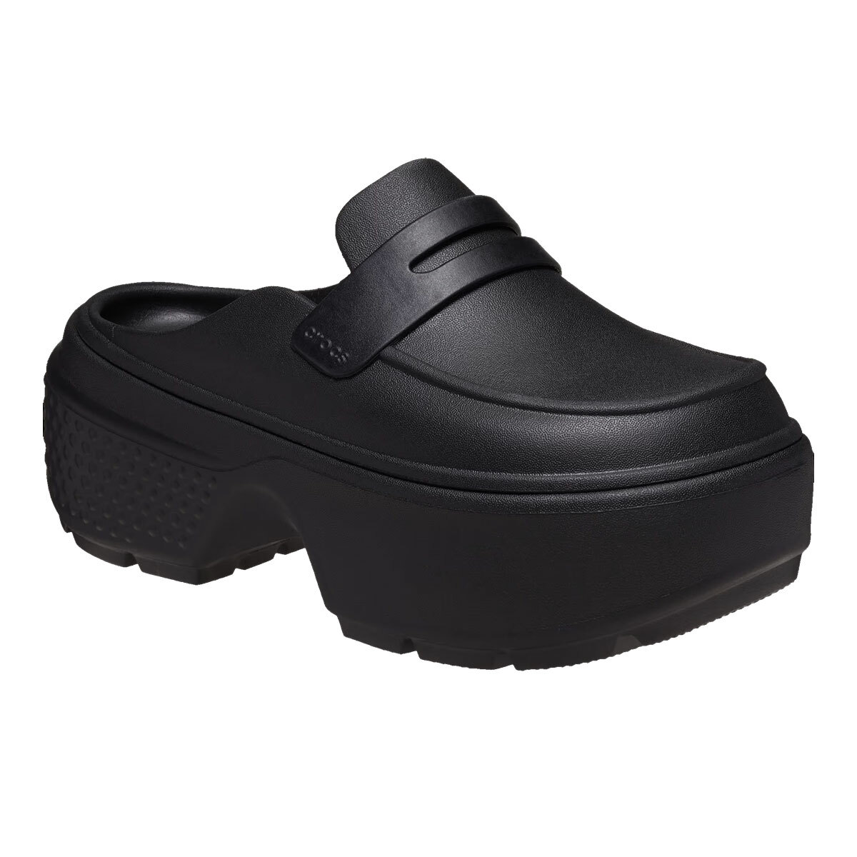 New Womens CROCS STOMP LOAFER 209937-060 BLACK US W 5-9 TAKSE | eBay