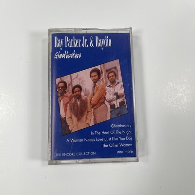 Ray Parker Jr. & Raydio Ghostbusters Audio Cassette Tape 1999 Vintage