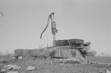 8" x 10" Abandoned farmland, Brown County, Indiana