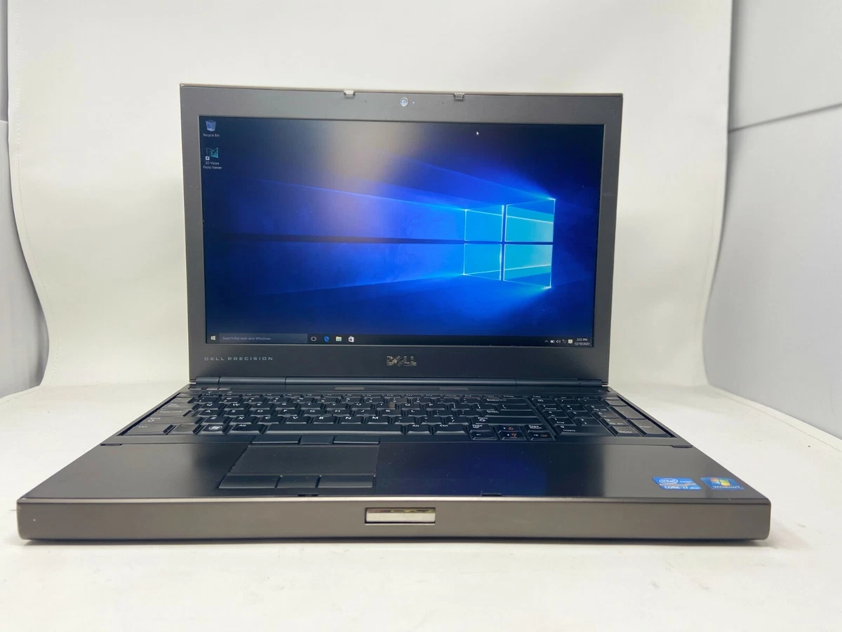 Dell Precision M4600 i7-2820QM 2.3GHz 8GB 512GB SSD Win 10 NVidia Gaming Laptop