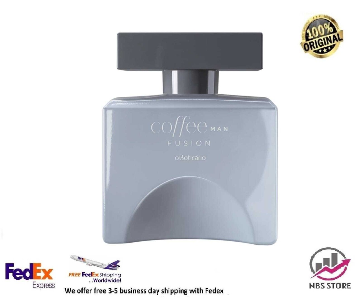香水(男性用) O Boticario COFFEE MAN EDT 100ml Coffee Man Eau de Toilette – Bold & Sophisticated Fragrance