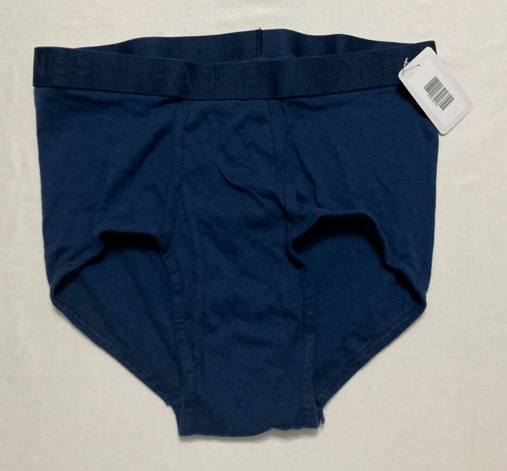 Hanes Boxer Waistband Panties in Navy Size XL