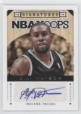 2013-14 NBA Hoops Signatures CJ Watson #26 Auto 0a1
