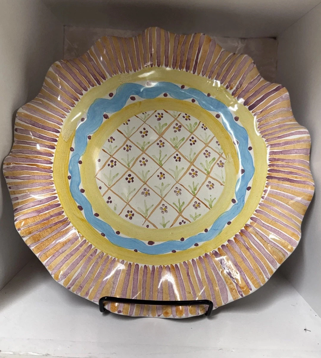 25+ MacKenzie-Childs Ceramic Dinnerware Plates for sale | Updated
