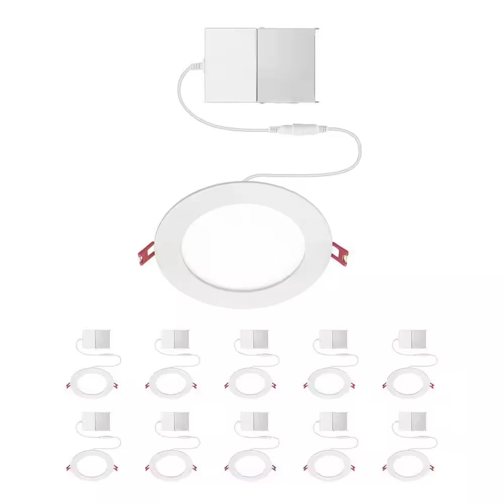 Commercial Electric Value Series 6 in LED Slim Canless - White - 10-Pack
Opens in a new window or ta