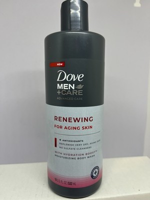 Dove Men+Care Advanced Care Body Wash, Renewing For Aging Skin 18 fl oz (532 ml)