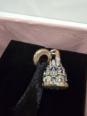 Pandora Charm Cindarella Schloss 50th Aneversity Silber 925 Original