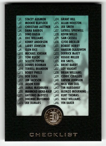 1995 Checklist 1-100 #100