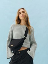 Barbour® International Qualify Sling Black Bag