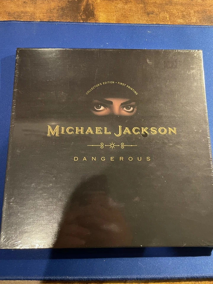 MICHAEL JACKSON Dangerous CD Collectors Edition 1991 First Printing New Sealed - Image 4 of 4