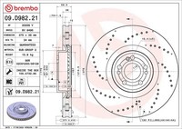 Brembo 2X Bremsscheibe Vorne Ø375 Mm InnenbelüFtet FüR Mercedes-Benz GLE V167