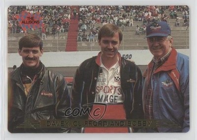 1993 Action Packed The Allisons Davey Allison Clifford and Bobby #146 HOF 1r0