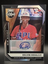 Panini 2021 Elite Extra Edition Kelvin Hidalgo Auto #183 Dominican Prospect