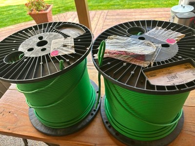 1000' CommScope 4/23 23AWG F/UTP Cat6 Copper Cable Green Jacket See Desc.