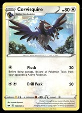 Corvisquire Normal Uncommon SWSH01: Sword & Shield Base Set 151/202 NM