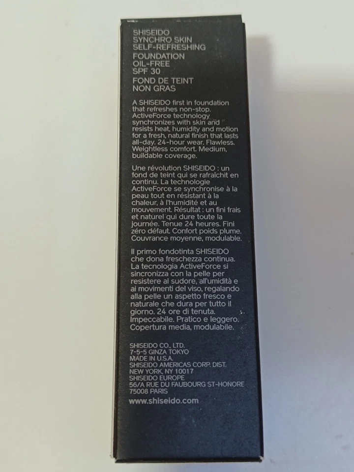 Shiseido Synchro Skin Self-Refreshing Foundation (30ml) 260 Cashmere - Bild 2 von 4