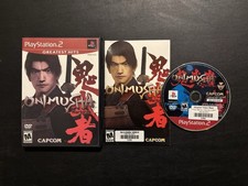 Onimusha: Warlords Greatest Hits (Sony PlayStation 2, 2002) CIB Complete Tested