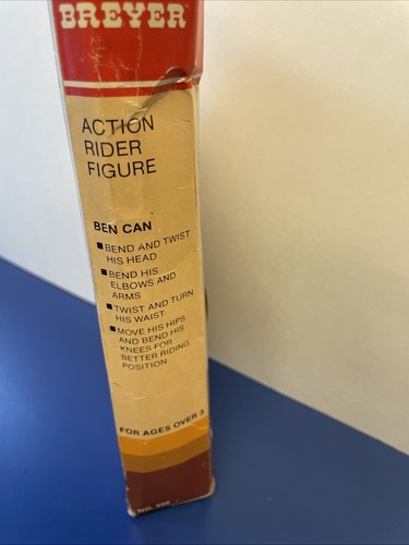 Ben Breyer No. 550 Action Rider Figure In Box - Picture 12 of 15