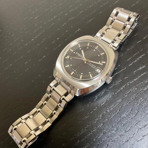 CITIZEN Kyoto Manual Wind Watch Rare Export Model Used - Picture 1 of 3