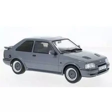 Mini Car 1/18 Ford Escort Rs Turbo S2 Tuning 1990 Metallic Gray Mcg18272