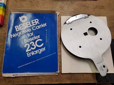 Beseler 8049 Negative Carrier for DISC Film for 23C Enlarger in Box