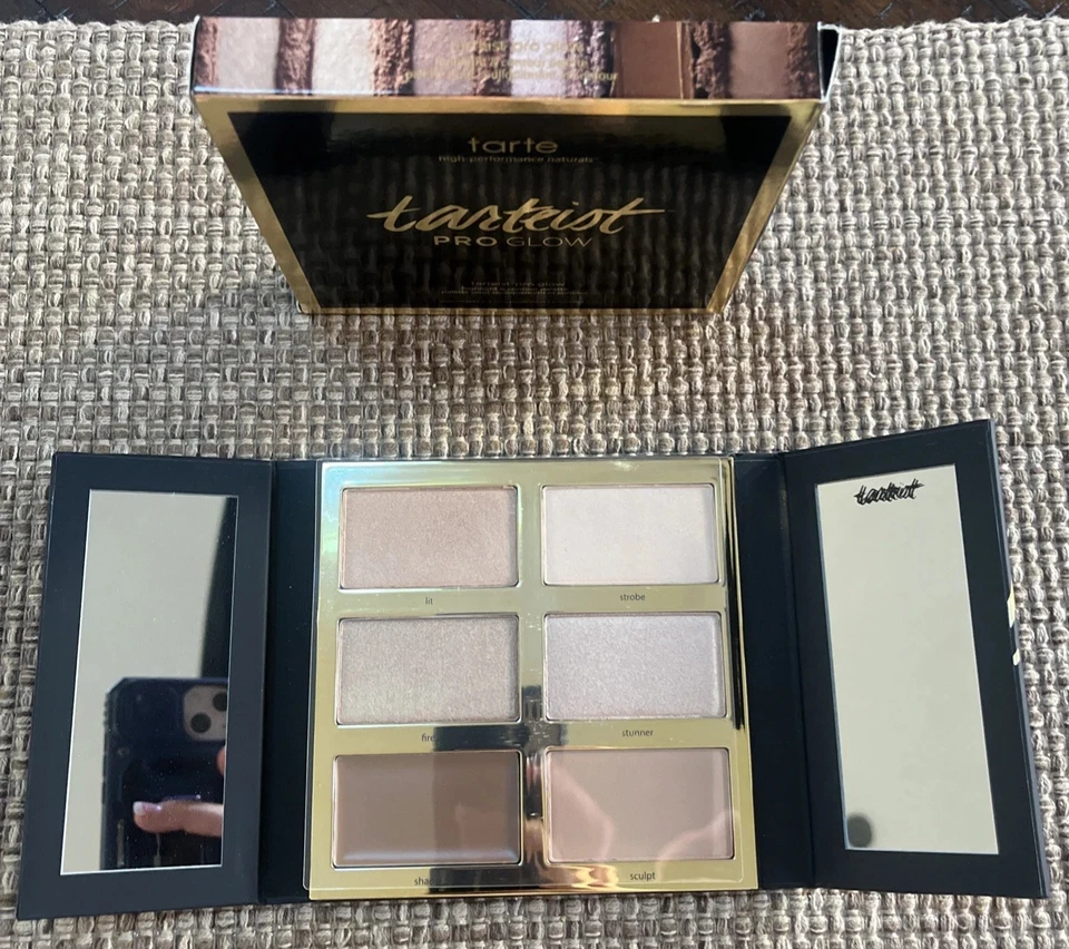 Tarte Tarteist Pro Glow Highlight & Contour Palette *NEW IN BOX* Discontinued - Image 4 of 4