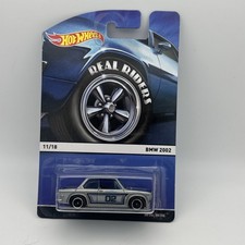 Hot Wheels BMW 2002 Heritage Real Riders Series New 1:64 silver 1