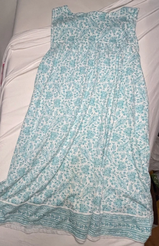 Croft And Barrow女式大码无袖睡衣睡衣  — 第 4/4 张图片