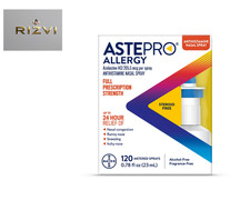 Astepro Allergy Medicine Azelastine Nasal Spray Steroid-Free, 120 Sprays