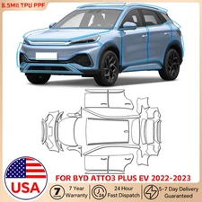 For BYD Atto 3 2022-2023 Full Car PreCut Paint Protection Film Clear PPF TPU Kit