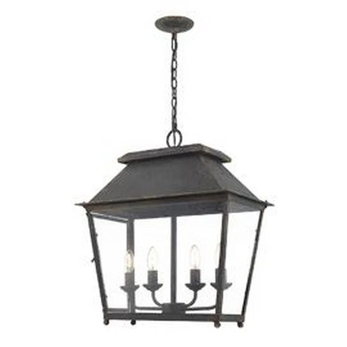 Golden Lighting - Four Light Pendant - Pendant - Abingdon - 4 Light Pendant in - Picture 2 of 4