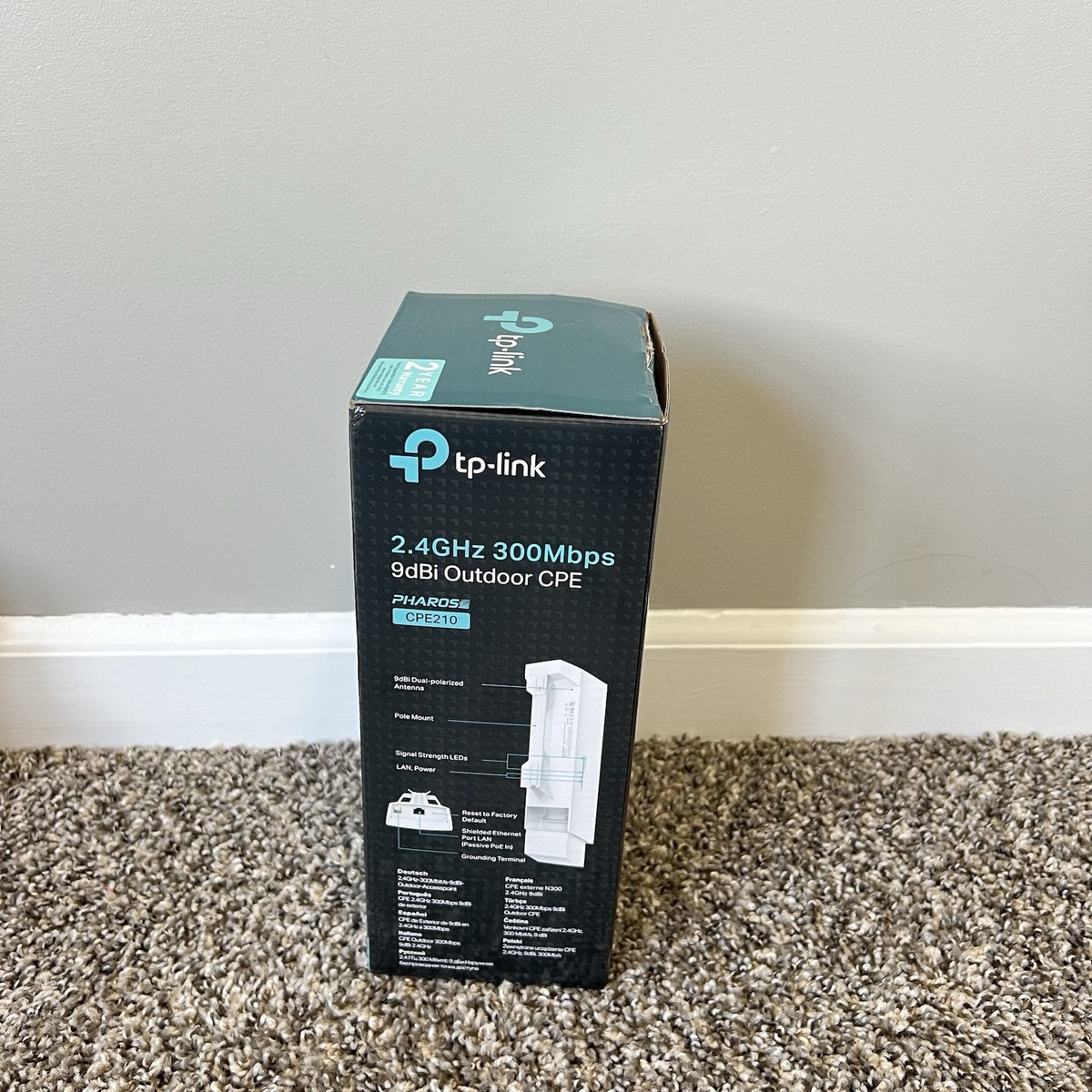 TP-Link CPE210 2.4GHz High Power 300Mbps Wireless Outdoor
