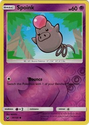 Spoink 59/168 Celestial Storm Reverse Holo Common