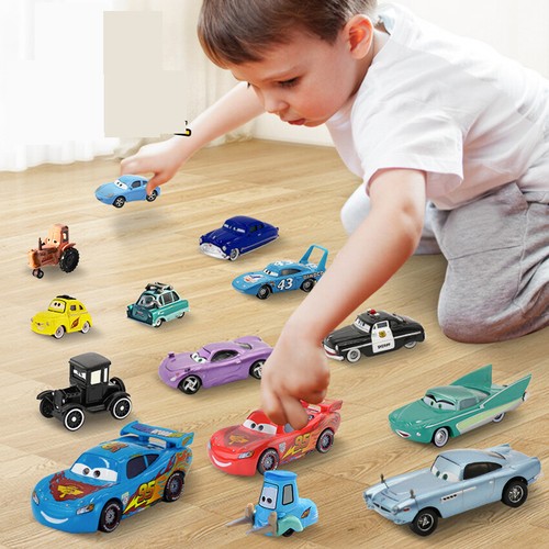 Disney Pixar Cars Toys 1:55 Lightning McQueen Diecast Kids Model Car Lot Loose - Picture 3 of 281