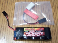 Fits Traxxas 3.3 Revo Receiver Power Pack 1200mah 6V Ni-mh Rx Battery Charger
