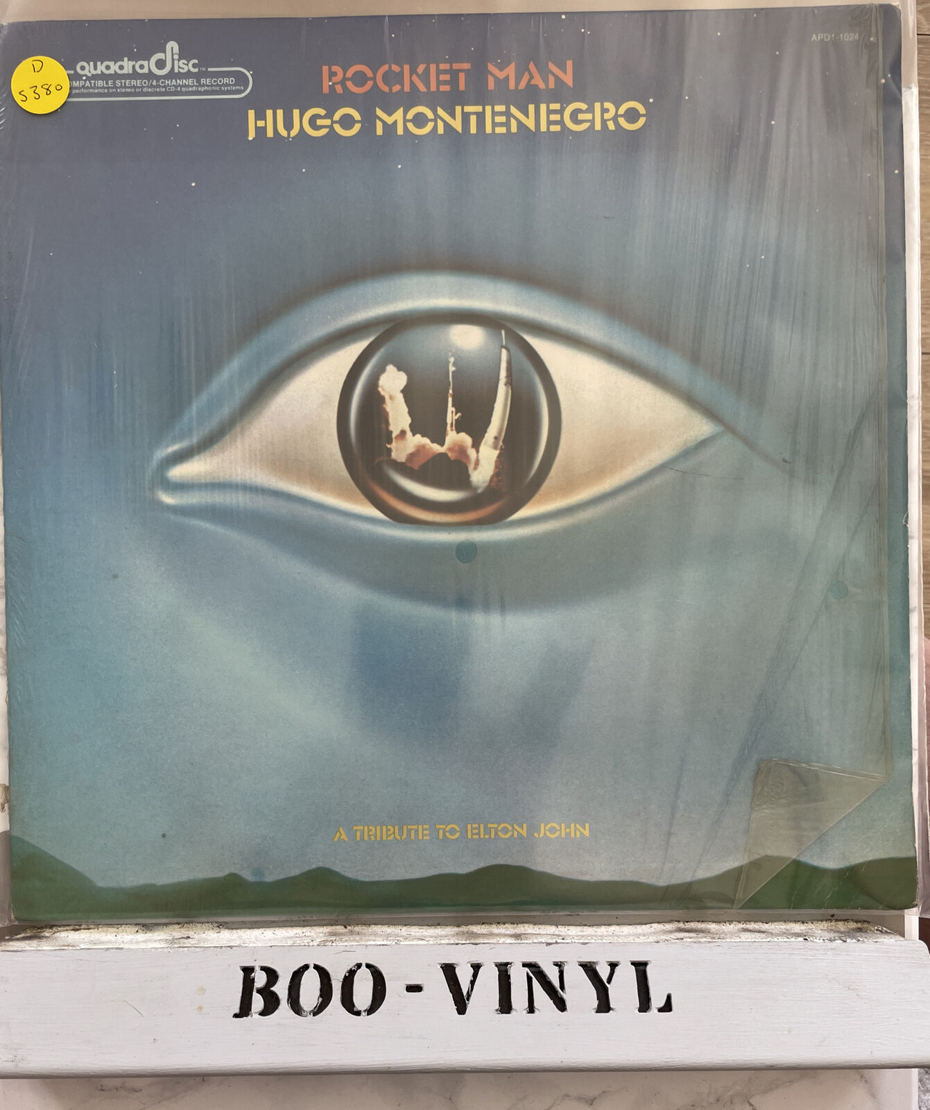 Hugo Montenegro - Rocket Man A Tribute To Elton John - Vinyl Record EX/EX