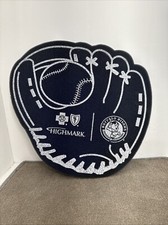 Vintage Buffalo Bisons Foam Mitt Glove Baseball Promo Blue GUC Souvenir