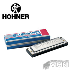 HOHNER BLUES BAND ARMONICA A BOCCA + CUSTODIA DO SOL LA - OFFERTA