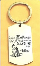 Calvin And Hobbes Tiger Best Friends Hot Keychains Cartoon Bff Sweet Quote