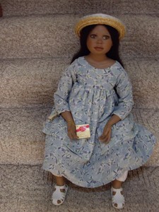 christine orange dolls