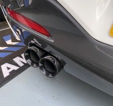 BMW Carbon Fiber Exhaust Tips for Twin Exit F Cars 1 2 3 4 5 Series