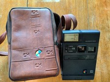 Vintage Kodak Brown Leather Camera Bag Case  EK160 Camera  Made In The USA 