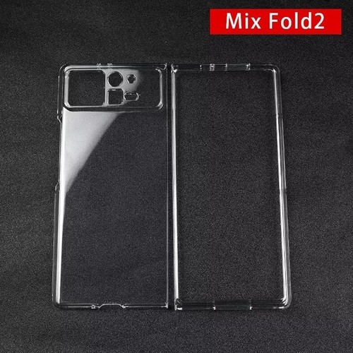 For Xiaomi Mix Fold2 Crystal Clear DIY Hard case Back Shell cover - Picture 10 of 10