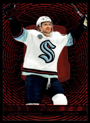 2023-24 Upper Deck Seeing Red Jared McCann Seattle Kraken #SR-90