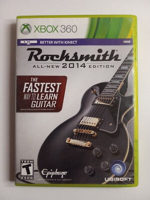 Rocksmith - 2014 Edition (Microsoft Xbox 360, 2013) Learn to Play the Guitar