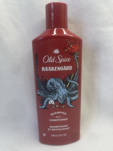 Old Spice Krakengard 2 in 1 Shampoo and Conditioner for Men, 13.5 OZ
