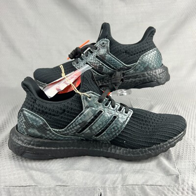 Adidas Ultraboost Sneakers Training Black Orange Snakeskin Adidas Ultraboost Sneakers Training Black Orange Snakeskin