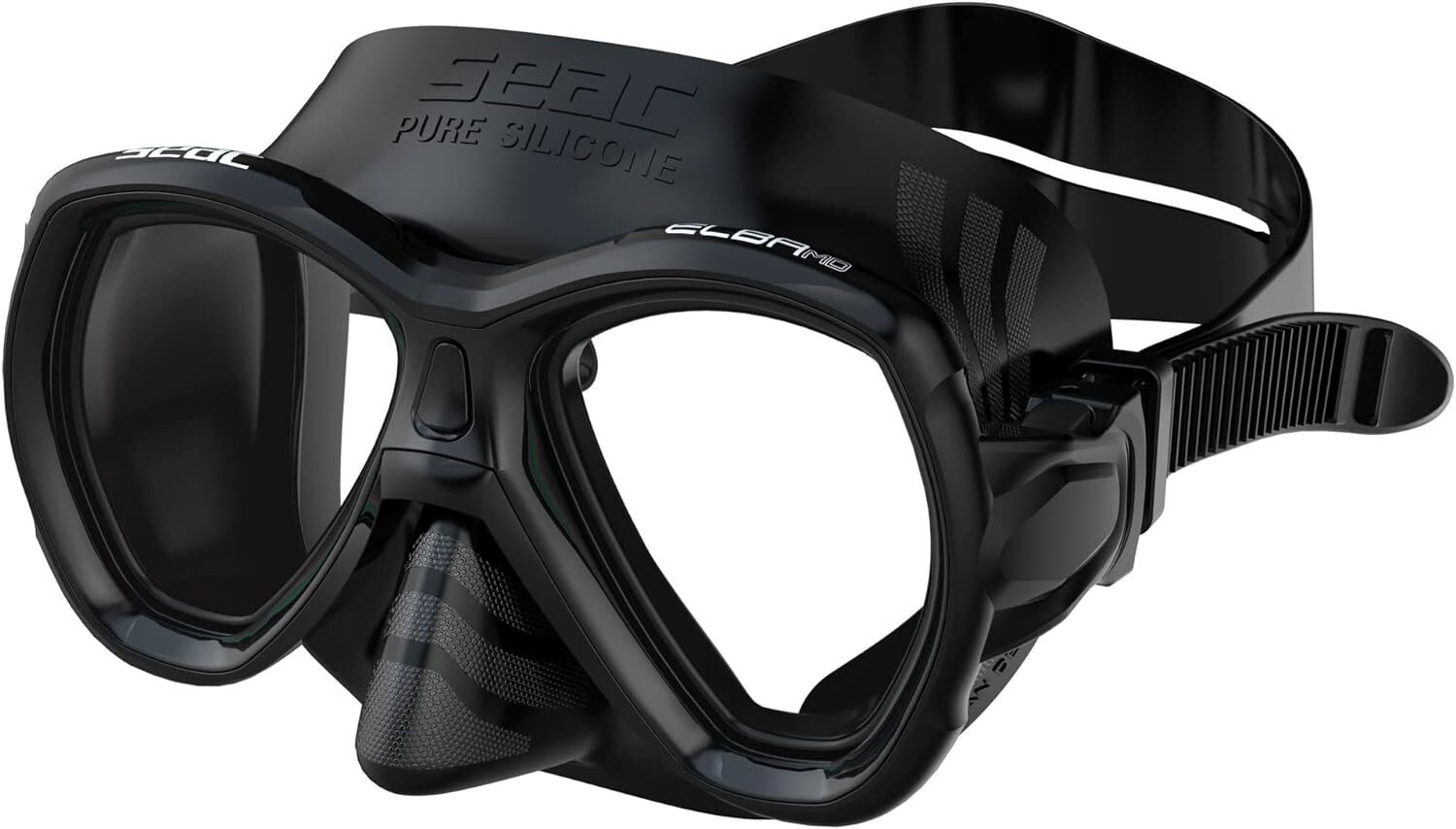 SEAC Fast Schnorchel Unisex - Tauchschnorchel Mit Ablassventil Für Erwachsene