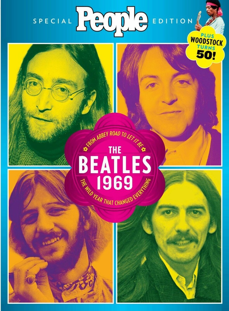 The Beatles 1969 People Special Edition Magazine New With Barcode