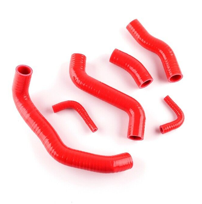 For Kawasaki ZRX1200R/ZX12R 01-08 2002 2004 2005 2006 Red silicone